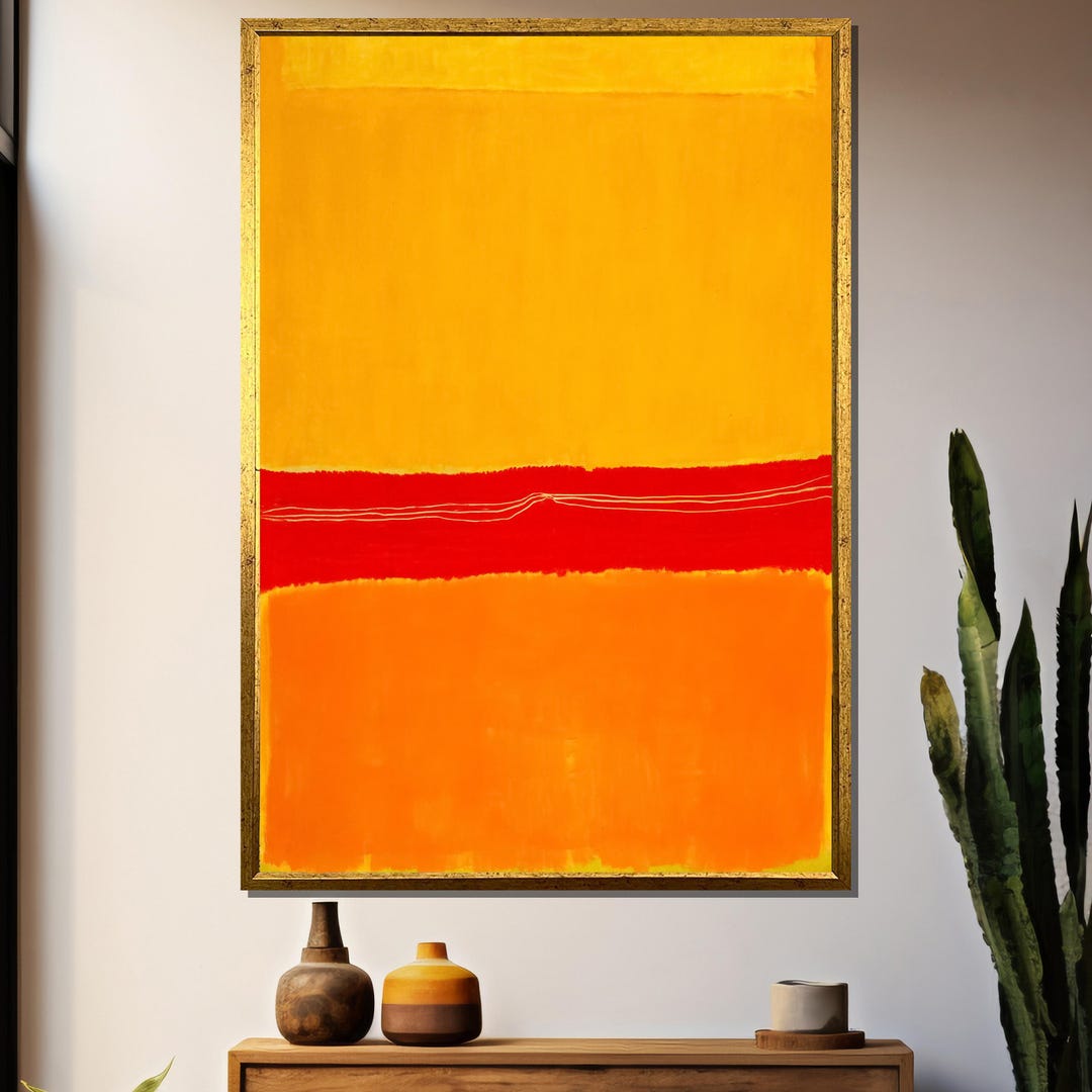 Mark Rothko's 'no. 5, No. 22' – Iconic Abstract Canvas Painting With ...