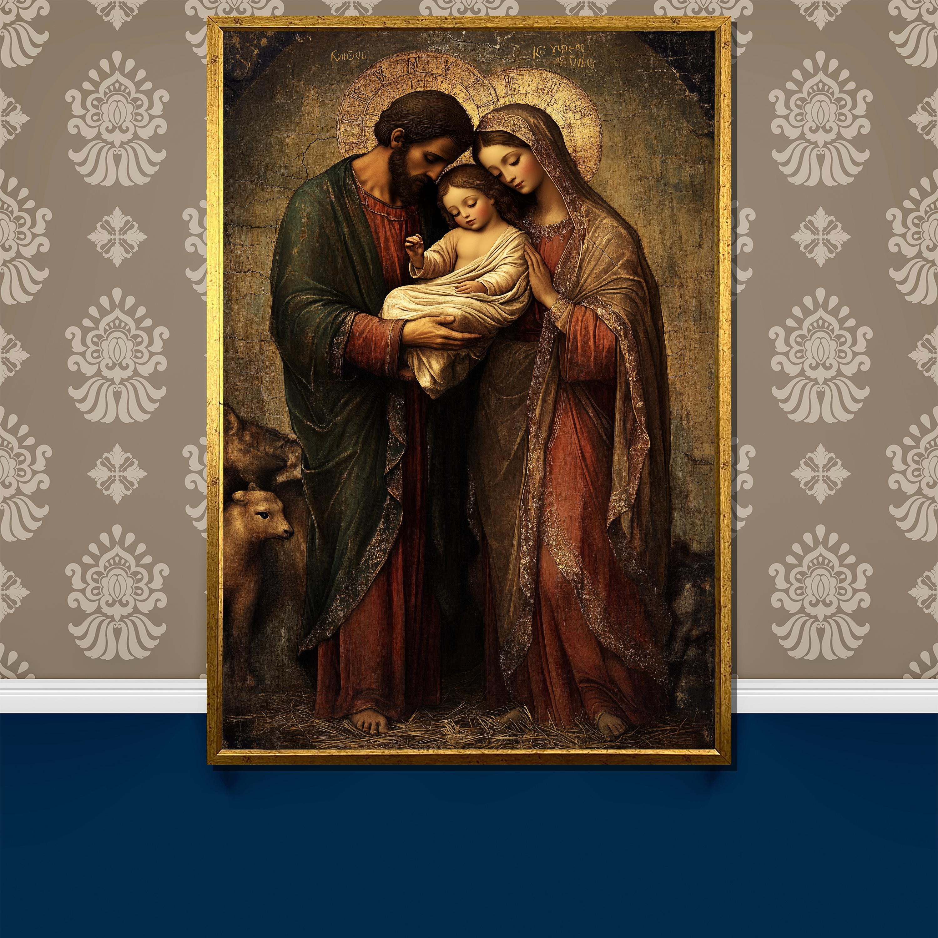 Giallobus - Cuadro - 13 - Cuadro Religioso - Bendición Sagrada Familia