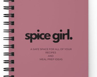 Meal Prep Journal & Recipe Keeper