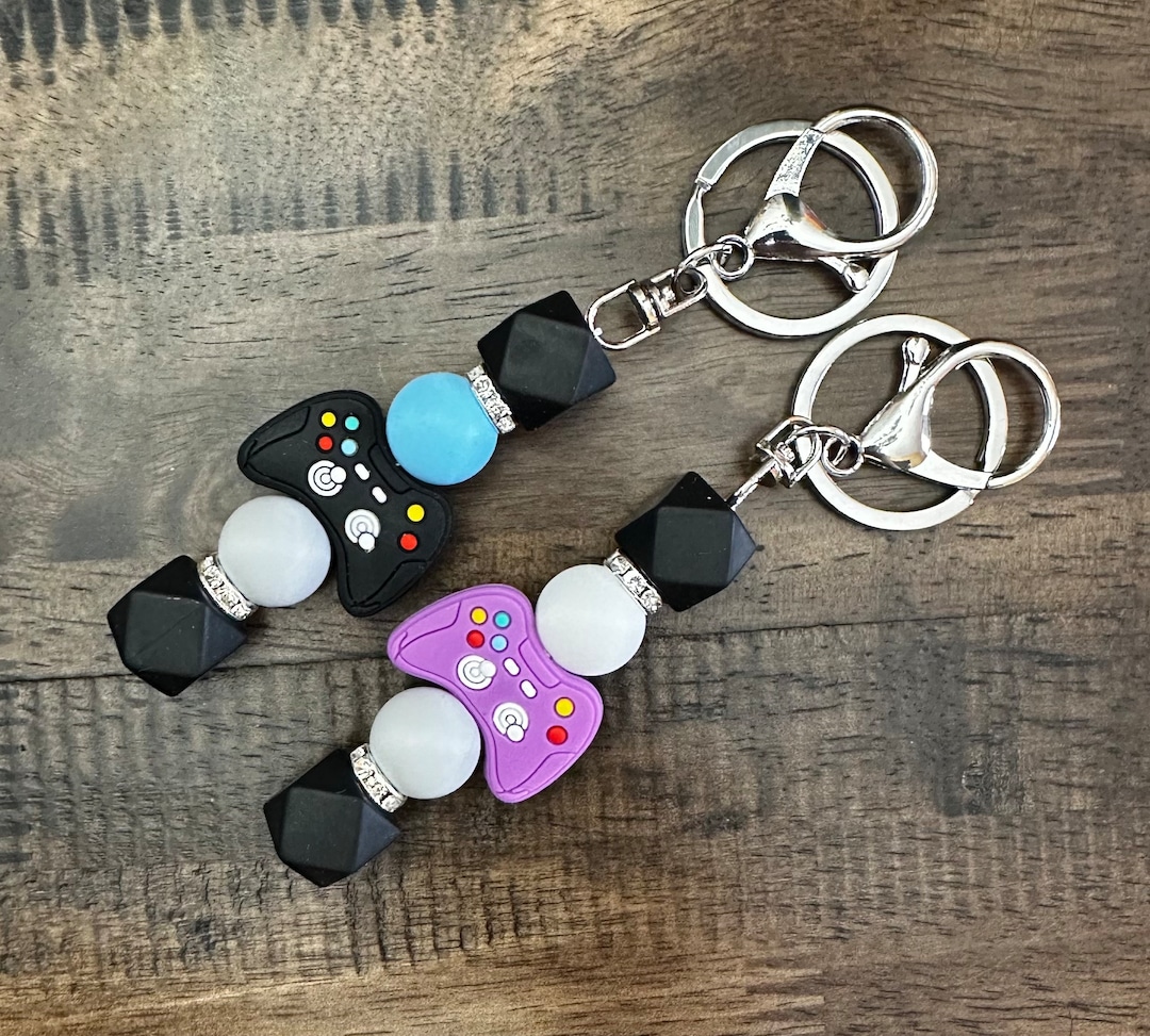 Gamer/gaming Remote Control Keychain, Bag, or Water Bottle Charm - Etsy