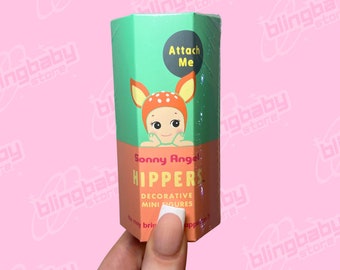 Authentique breloque pour téléphone Sonny Angel Animal Hippers - Neuf scellé (boîte aveugle 1 figurine) !!