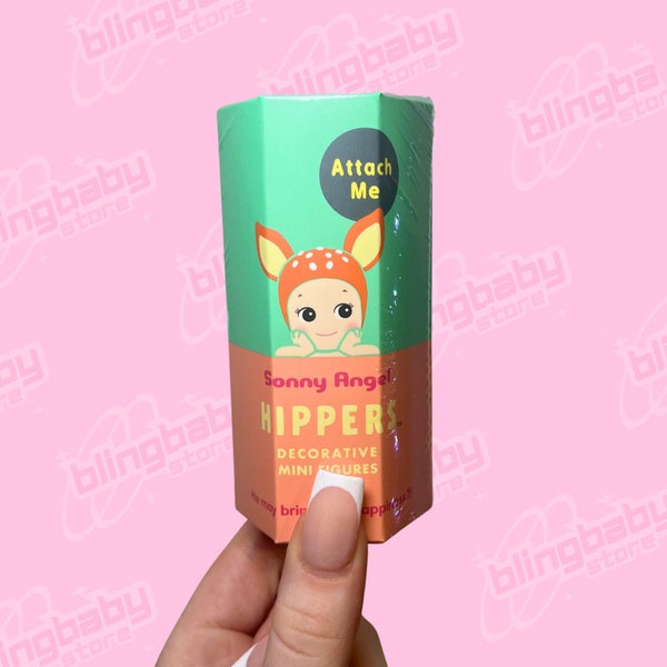 Auténtico colgante para teléfono Sonny Angel Animal Hippers - ¡Nuevo sellado (1 figura de caja ciega)!