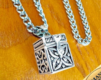 CADENA CEVSEN Acero inoxidable Ayetel Kürsi Dua Nazar Türkiye GÖKTÜRK Ayyildiz zülfikar V181