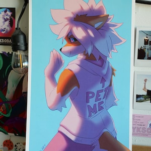 Pet Me | Furry Print