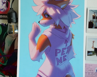 Pet Me | Furry Print