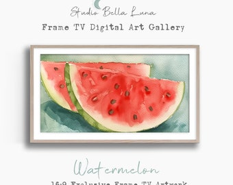 Frame TV Digital  Art, Summer Decor, Art for Frame TV, Watercolor Wall Art, Tropical art, Tropical Decor, Frame TV Art Summer, tv Art Spring