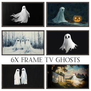 Halloween Bilderrahmen TV Art: Ghost Gallery Bundle Digitaler Download +12 Bonus Teile