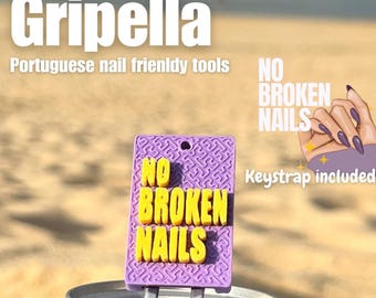 Nagelskyddsnyckelring för långa naglar | Läsköppnare och akrylmanikyrskydd | Pop Tab-lyftare | Gelnageltekniker-present | Beauty Access