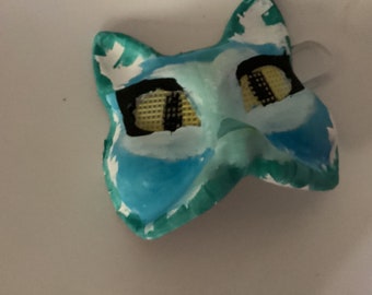 Icy cat mask