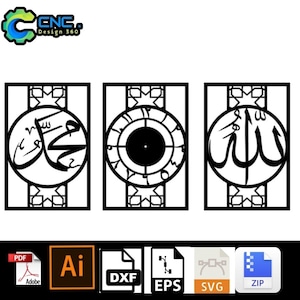 ISLAMIC CLOCK DESIGN