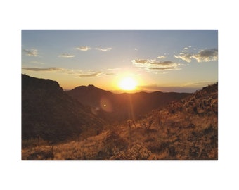 Zona mountain Sunset