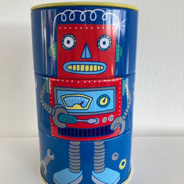 Salvadanaio robot vintage