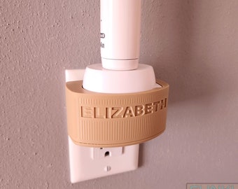 Personalized Oral-B Toothbrush Charger Wall Mount: Bathroom Organizer