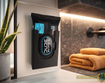 Cabinet Flushable Wipes Dispenser – Discreet Bathroom Storage