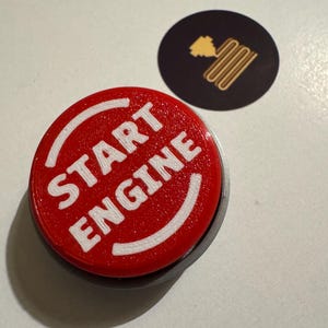 Engine Push Button Start Clicky Fidget!