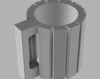Zestaw kubków do książek drukowanych w technologii 3D do prostego, nowoczesnego kubka o pojemności 40 uncji