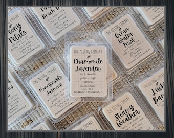 FLORAL Scented | 3 oz Soy Wax Melt Cubes | 14 Scent Choices | Maximum Fragrance Used!
