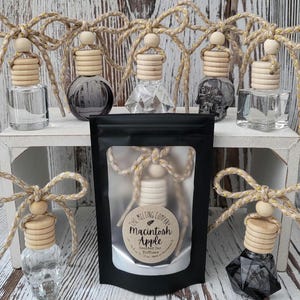 MACINTOSH APPLE | Hanging Car Scent Diffuser | Air Freshener | 8-10 ml | 7 Styles to Choose From!