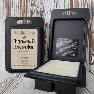 CHAMOMILE LAVENDER | 3 oz Soy Wax Melt Cubes | Heavily Scented