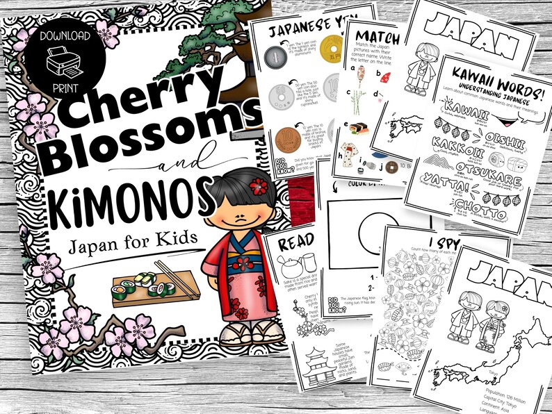 Japan For Kids Japan Activities Japan Coloring Travel Activities For 