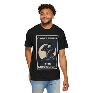 Can&#39;t Fight the Moonlight T-shirt - Tactical Night Vision Operator Tee Comfort Colors Military Inspired Design S-4XL