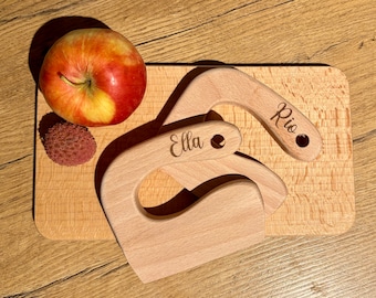 Personalisiertes Holz Kindermesser