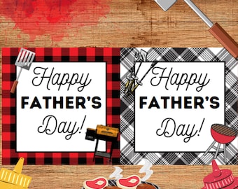 father's day tags, fathers day gift tags, dad gift tags, grill gift tags, fathers day grill tags, instant download tags, printable tags