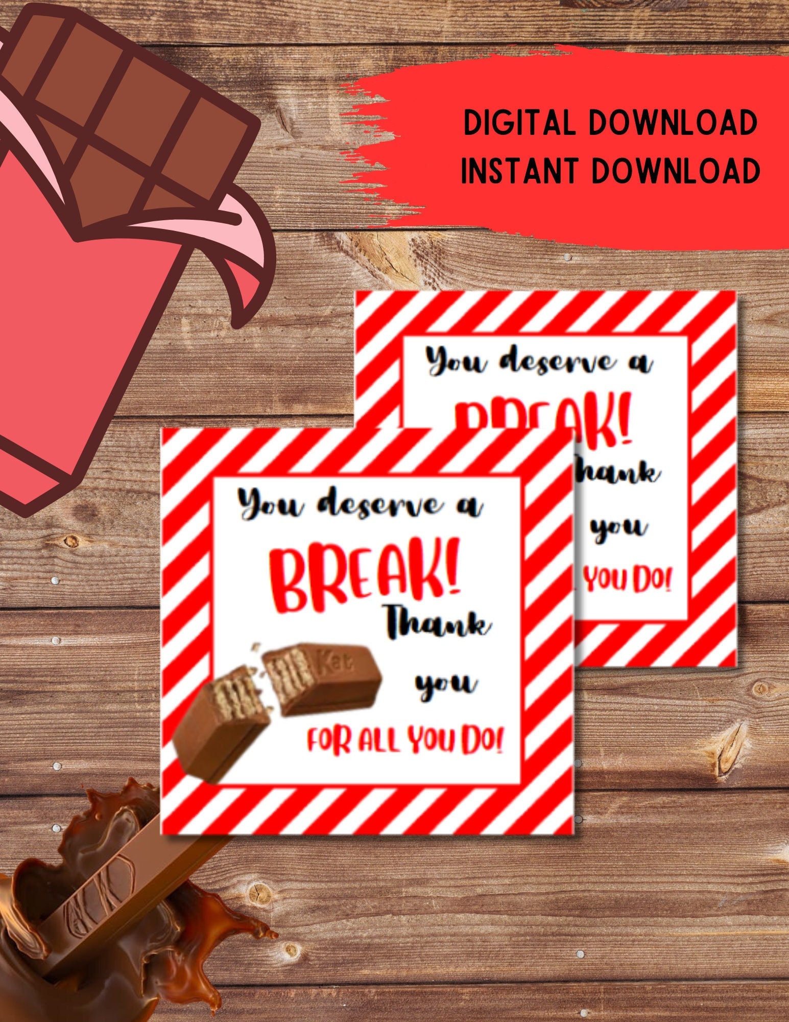 teacher-appreciation-printable-kit-kat-etsy for Kit Kat Teacher Appreciation Free Printable Teacher Appreciation Printable Kit Kat - Etsy for Kit Kat Teacher Appreciation Free Printable