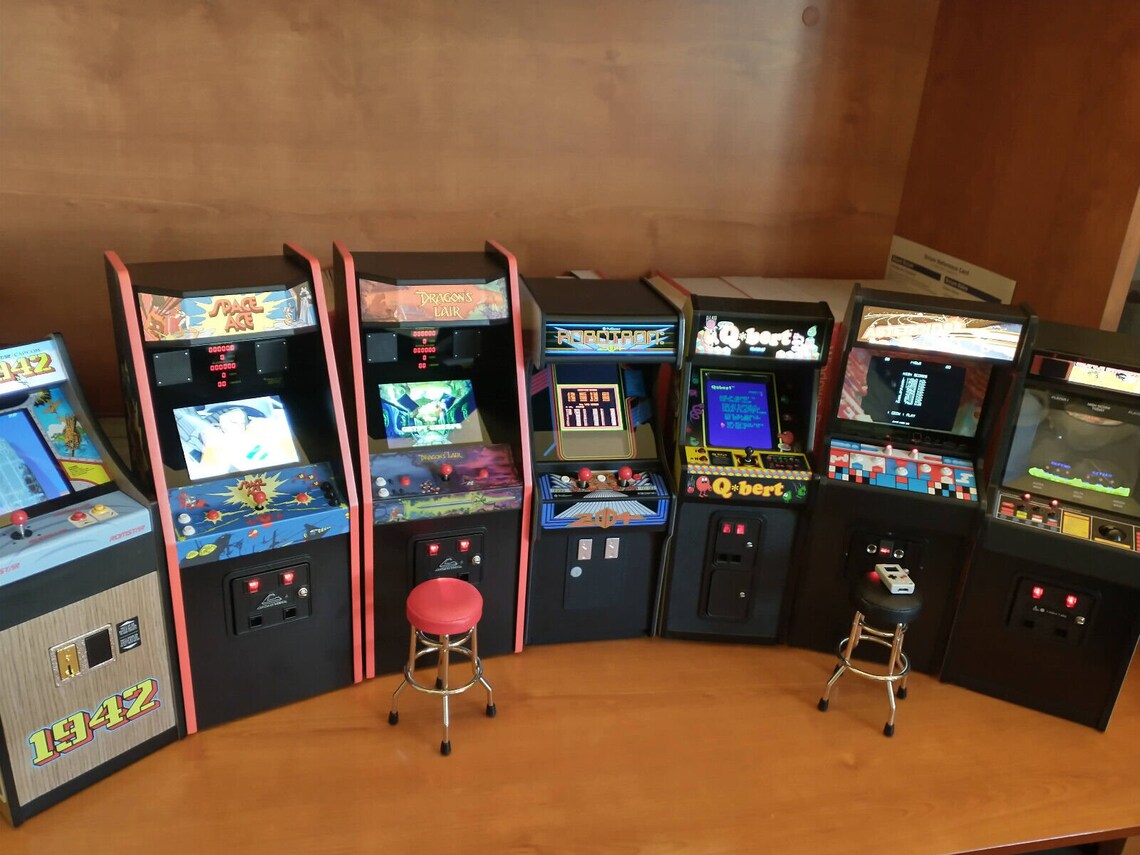 Arcade Machine, Cocktail Table, Multigame Theme, Table Top, Bar Arcade