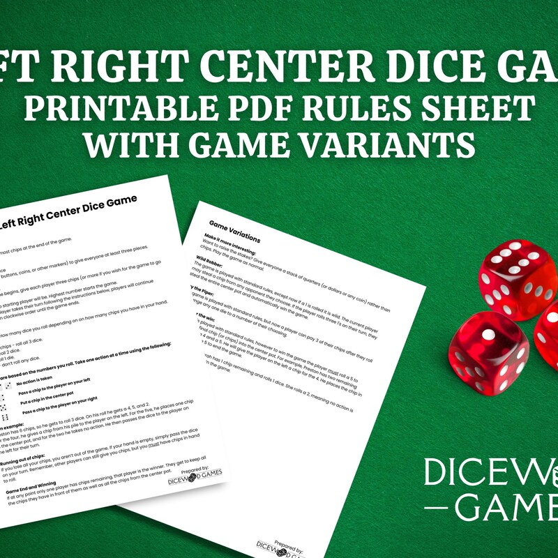 Dice Game Christmas - Etsy