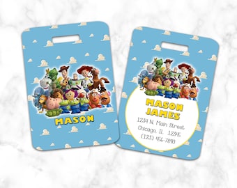 Toy Story Gang Luggage Tag, Bag Tag, Personalized