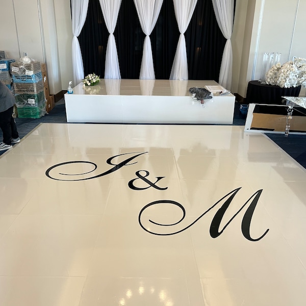 Dance Floor Decal | Wedding Floor Decal | Vinyl Floor Decals