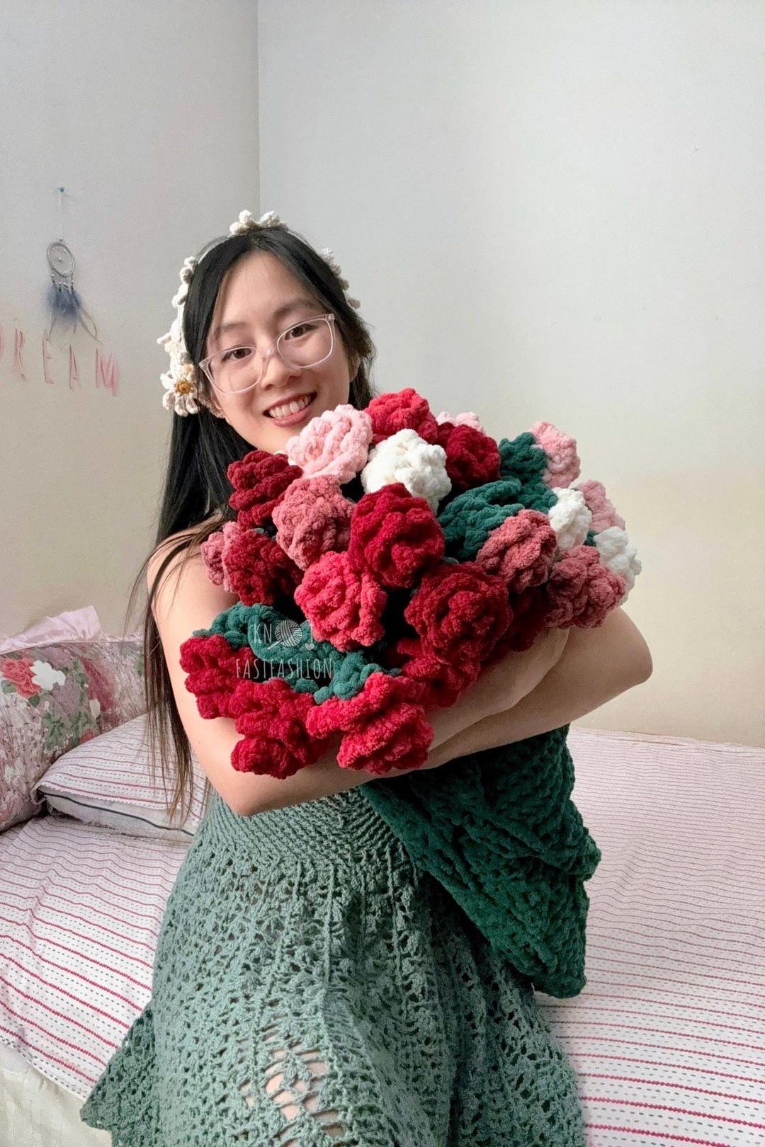 しらゆり　花束ブランケット　フラワーブランケット 楽天市場】花束ブランケット DIY完成品 ブランケット 花束 毛布 母の日