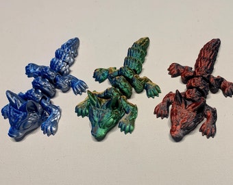 Articulated Wolf Pups - 2 Pack