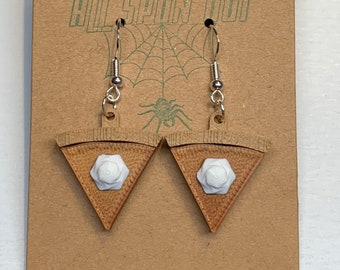 Pumpkin Pie Earrings / Thanksgiving Jewelry / Fall Accessories