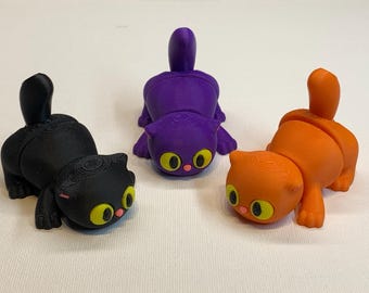 Articulated Kitten Fidget Toy - 2 Pack