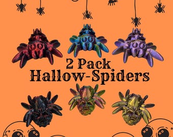 Articulated Hallow Spider Fidget - 2 Pack