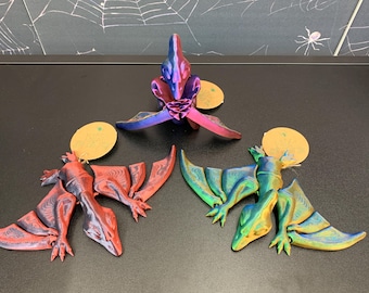 Articulated Pterodactyl Fidget / Flying Pterosaurs Dinosaur Figurine