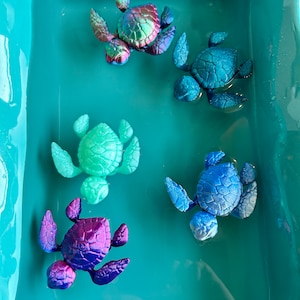 Articulated Fidget Sea Turtle - 2 Pack - Etsy