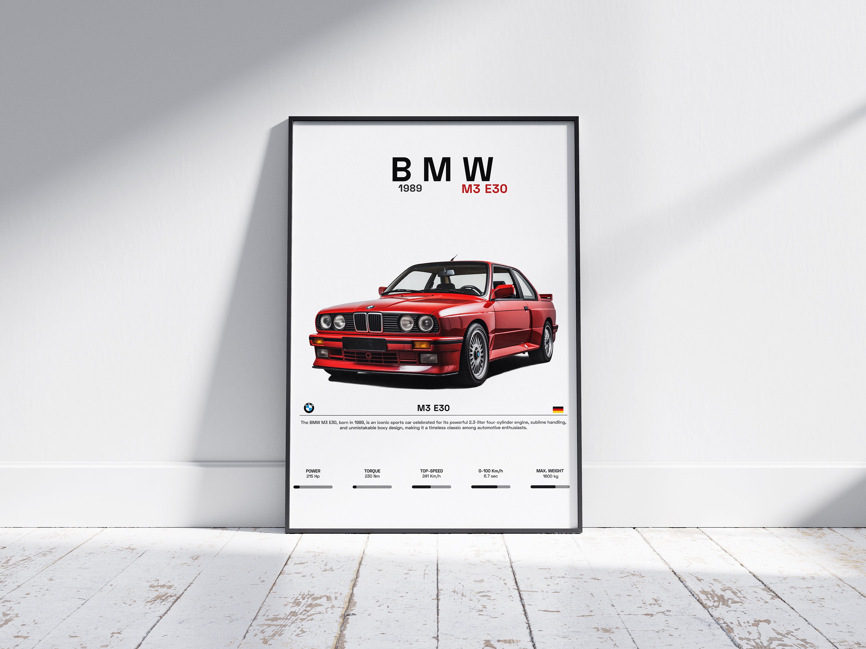 Bmw M3 E30 Printable 