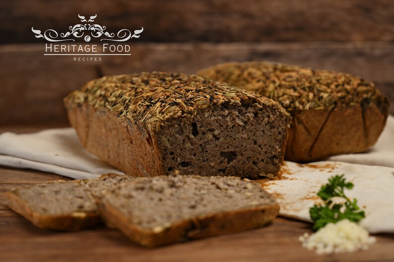 Buckwheat Based Bread, Gluten Free, Dairy Free, Organic Bread, No Eggs