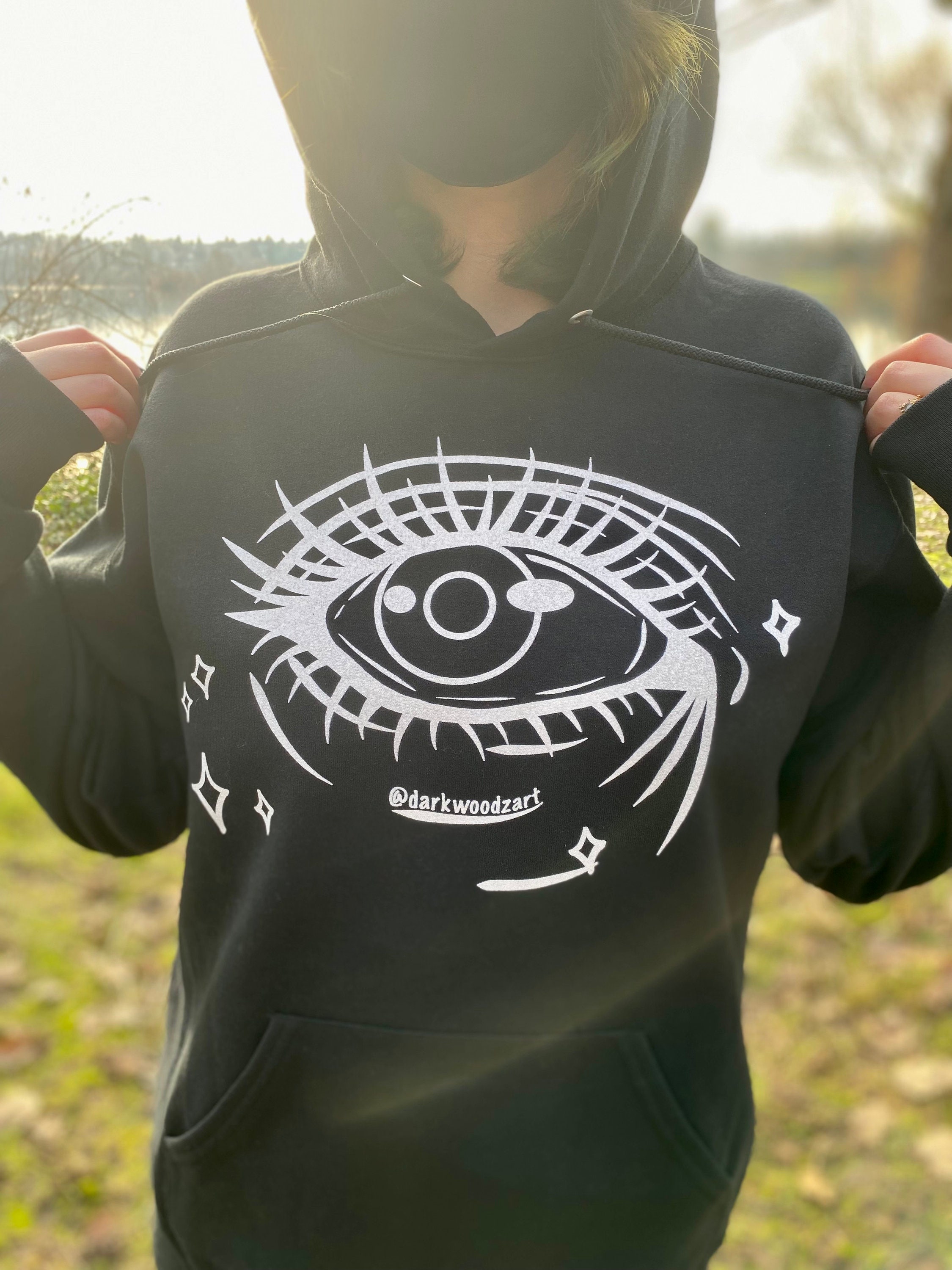 Sleepless Life Unisex Black Hoodie - Whimsigoth Sad Aesthetic Anime Moody Harajuku Kawaii Fashion Street Style