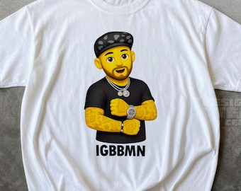 IGBBMN Emoji Shirt, Funny Meme Bootleg Tee, MMA Tshirt, Gen Z Humor, Comfort Colors, Graphic Tee, Fighting UF C Shirt