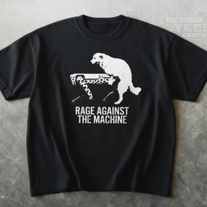 Rage Against the Machine Shirt, Funny Anti AI Robot Shirt