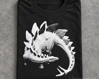 Stegosaurus Dinosaur T-Shirt, Prehistoric Graphic Tee