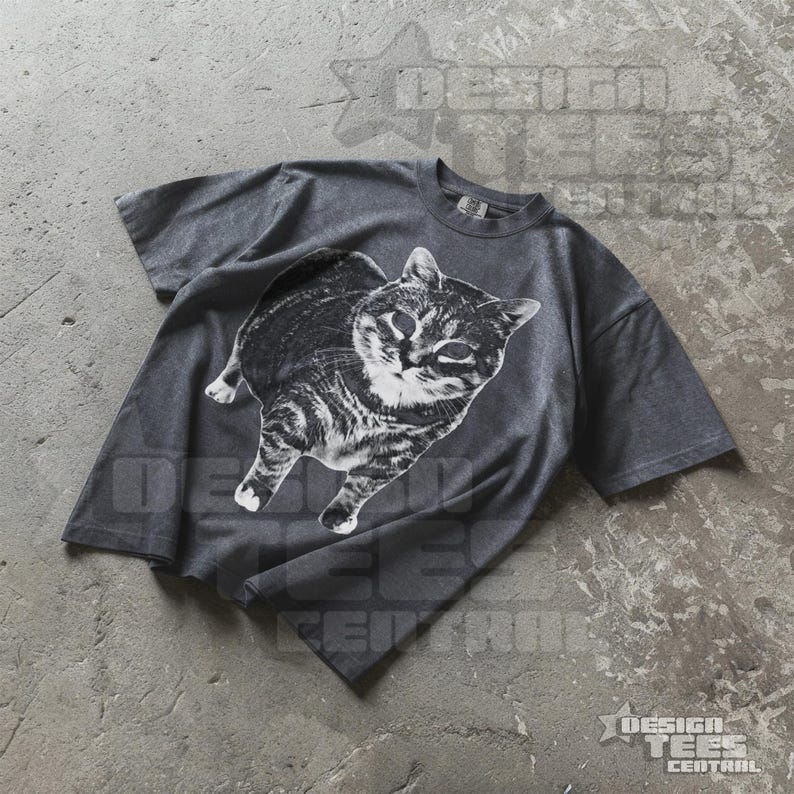 Spinning Cat Meme T-Shirt, OIIAIOIIIAI UIIAI Silly Cat Shirt, TikTok Brainrot Tee image 4