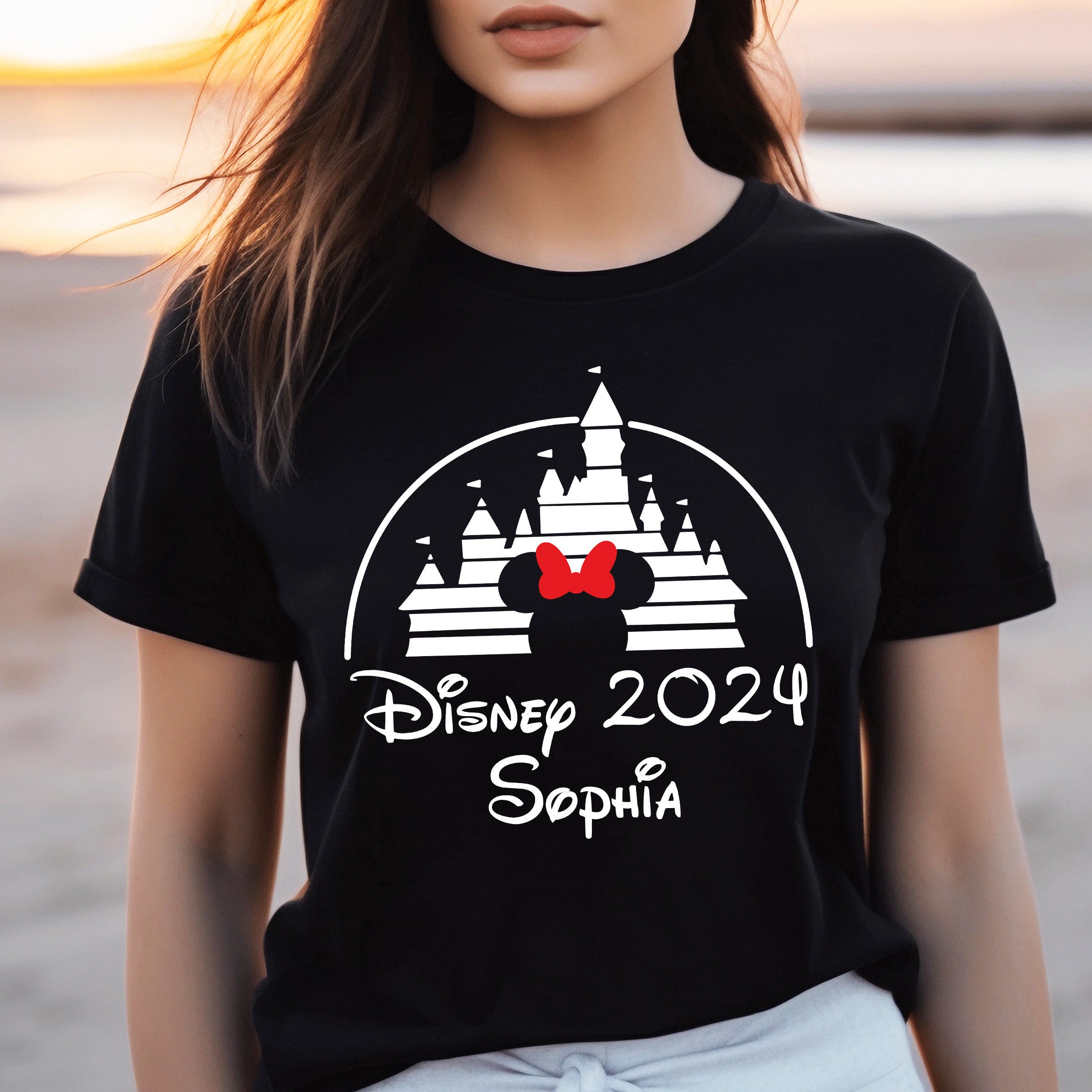 Discover ディズニー ファミリー 2024 メンズ レディース Tシャツ ディズニーランド Anniversary Magic Kingdom ギフト キッズ Disney Family