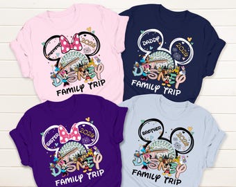 Disney Epcot Matching Shirt, Custom Disney Epcot Shirt, Disney World Traveler Shirt, Mickey Epcot Shirt, Minnie Epcot Shirt,