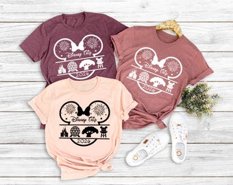 Disney-tröja med familjeresa, matchande semestertröja