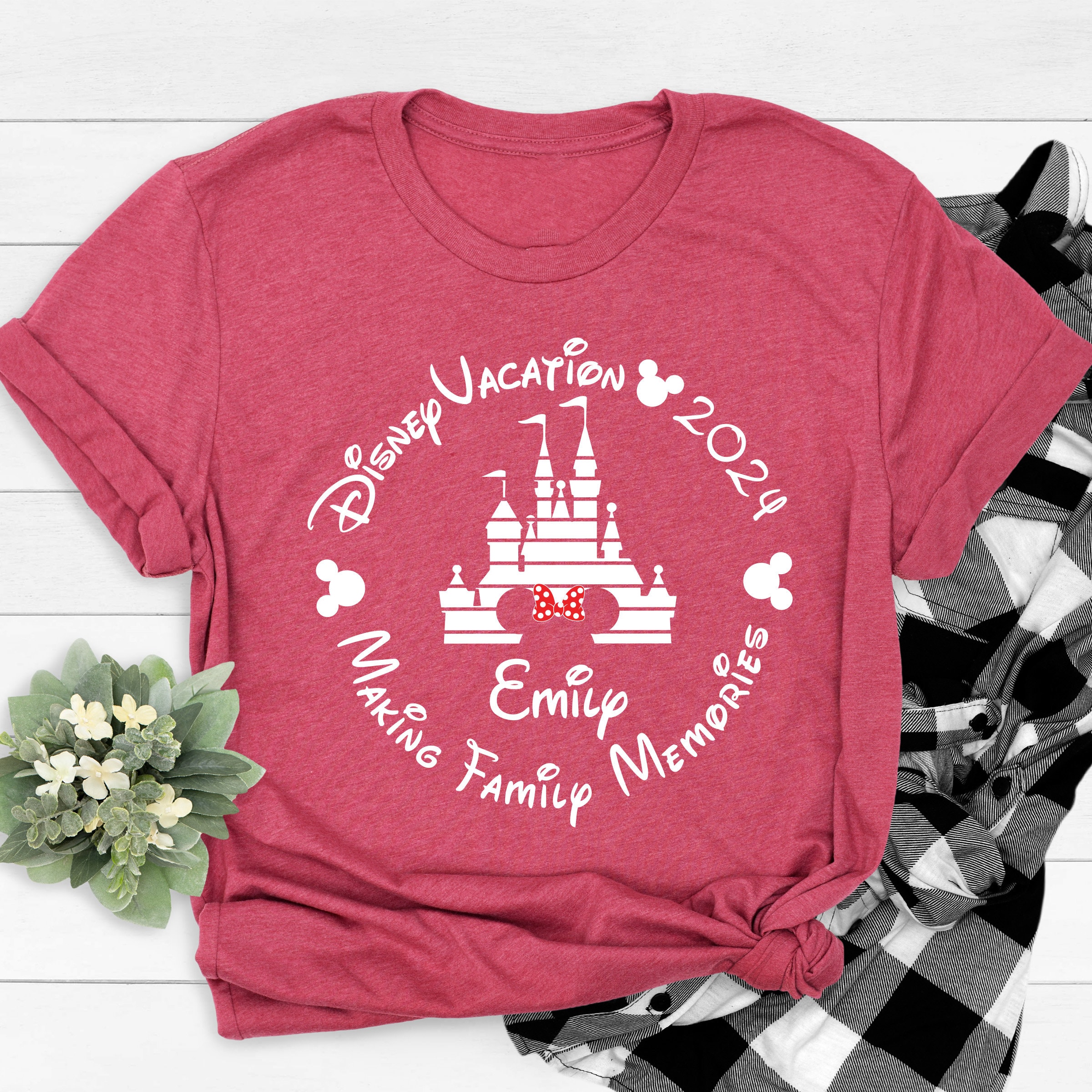 Disneyworld Family Shirt, Disney Making Family Memories Shirt, Disney Trip 2024 T-Shirt